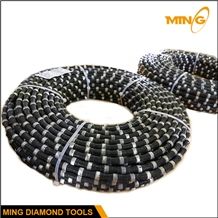 High Quality Sintered Beads 11.5mm Diamond Quarry Wire for Granite