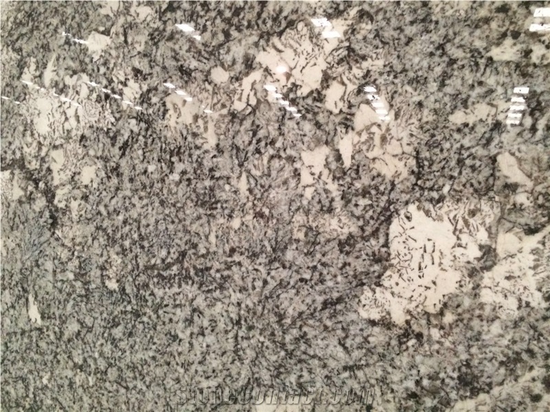Alaska White Granite Big Slabs, China Granite