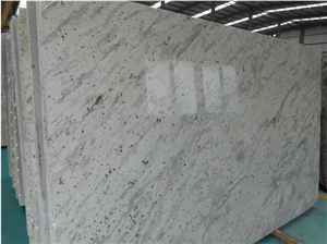 Andromeda White Granite Polished Big Slabs Sri Lanka