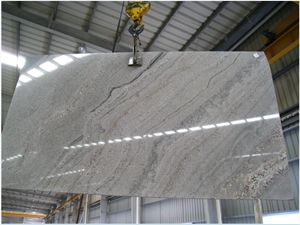 Enveloping Snow Granite Polished Big Slabs China