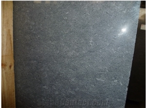 French Black Granite Polished Carborundum Saw Big Slabs