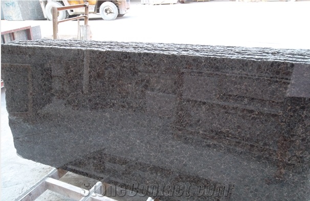 Imperial Brown Granite Polished Half Slabs & Tiles, Brazil Brown Granite