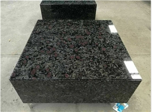 Night Rose Granite Polished Big Slabs, China Black Granite