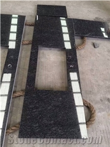 Polished Iron Grey Granite Kitchen Countertops