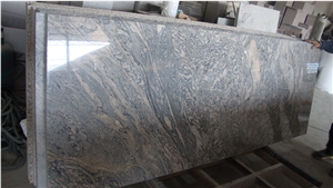 Polished Waves Of Sand Granite Countertops