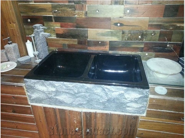 Shanxi Black Granite Sinks, Wash Basins