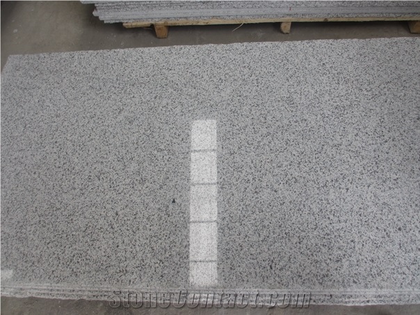 Suizhou White Granite Polished Half Slabs