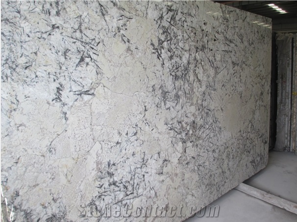 The Blue Ice Granite Polished Kitchen Countertop