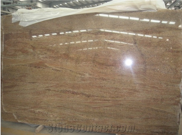 The Sahara Gold Granite Big Slabs Polished