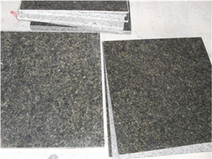 Verde Ubatuba Granite Polished Thin Tiles Wall,Floor Tiles