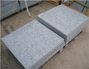 G383 Granite, China Grey Granite Tiles, Flamed, Bush Hammered, Paving Stone, Courtyard, Driveway, Exterior Pattern, Stepping Stone, Pavers, Pavements, Blind Stones, Drainage