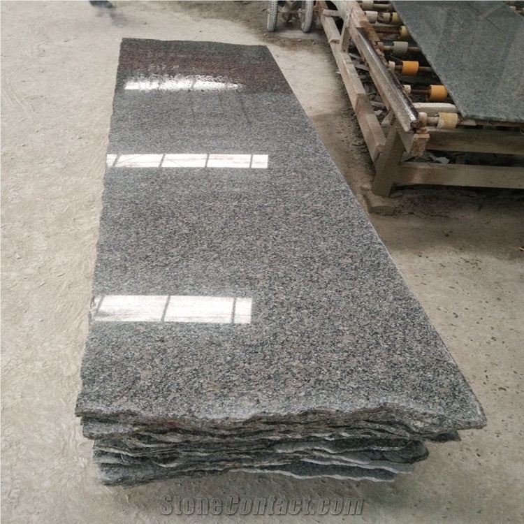 Baoshan Grey Granite Tile Slab Polished Surface G714 Granite Tile Slab