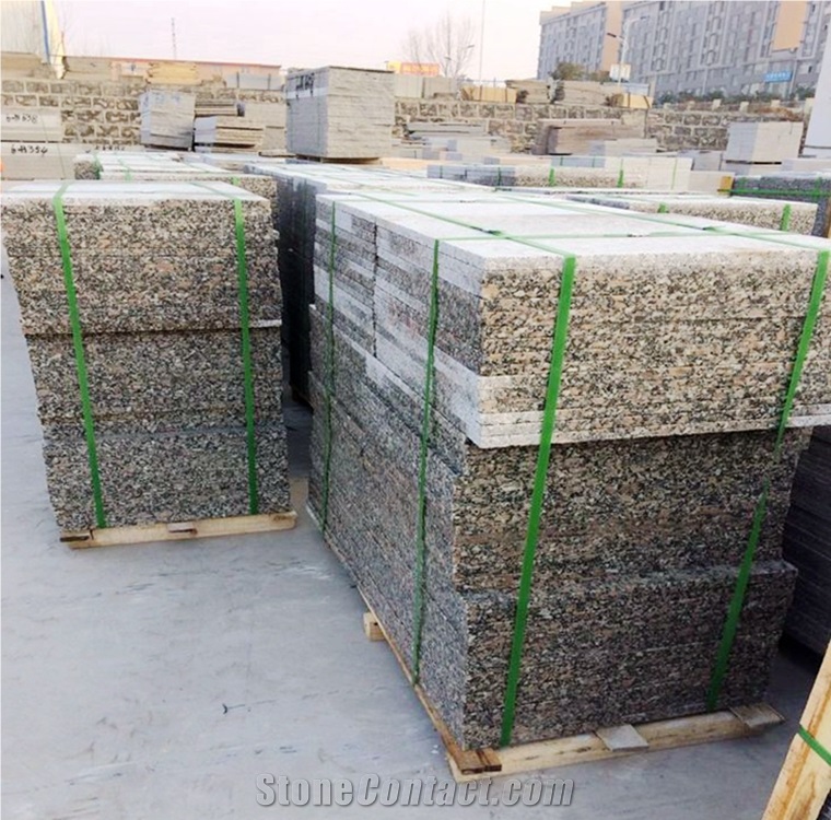 China G736 Lihua Red Granite Xili Red Brown Red Granite from the Wuhan Port.