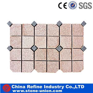 Beautiful Granite Cube Tiles, Wholesale Granite Flooring,Blind Paving Stone,Walkway Pavers,Driveway Pavers
