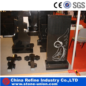 Black Granite Monument , Different Kinds Of Gravestone Design , All Kind Of Styles Headstone