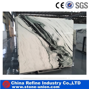 China Panda White Marble Slabs/Panda White Marble Tiles