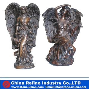 Life Size Angel Bronze Statue , Large Bronze Statues for Sale ,Large Bronze Outdoor Angel Statue Sculpture for Sale