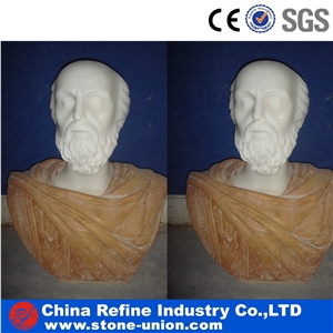 Marble Bust for a Woman , Marble Sculptures for Sale , Marble Head Sculpture