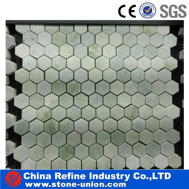 Polished Hexagon Mosaic Design Marble Mosaic Tiles Hexagon Polished Marble Mosaic For Kitchen And Bathroom Wall Tiles From China Stonecontact Com