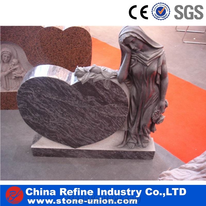 Tombstone Factory Direct Sale , Simple Gravestone with Low Price , Premium Monument Quality Exporter
