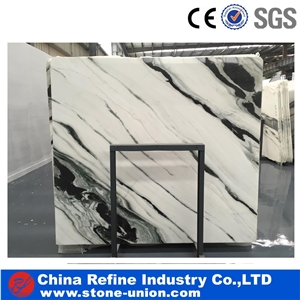 White Panda Marble with Black Veins Marble,White Marble Slabs and Tiles