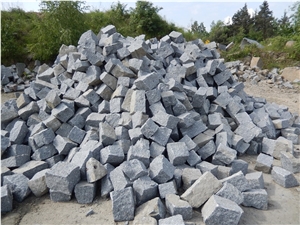 Kozarovice Granite Split Cube Stone