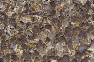 Diamond Quartz Surface Slabs and Tiles, Engineered Stone