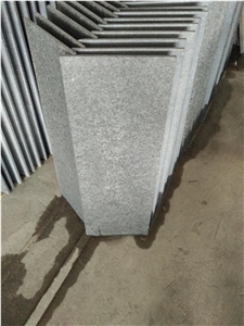 G684 Flamed And Brushed Granite Tiles, China Black Granite