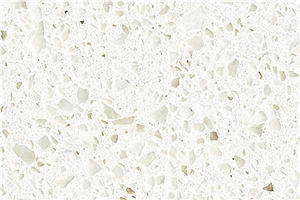 Jade Spot White Quartz Slabs and Tiles, White Quartz Stone Solid Surface