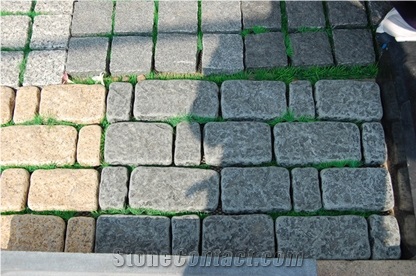 Ntaural Granite Cube Stone for Driveway