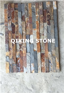 Natural Wall Culture Stone Quartzite Tiles, Stacked Stone Veneer