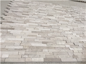 Mix Chipped Mosaic Marble Wooden Split Face Mosaic for Wall Paving