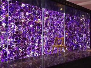 Purple Jade Semipercious Stone & Slabs, Wall Building Stone Slabs,Gemstone Decoration Stone
