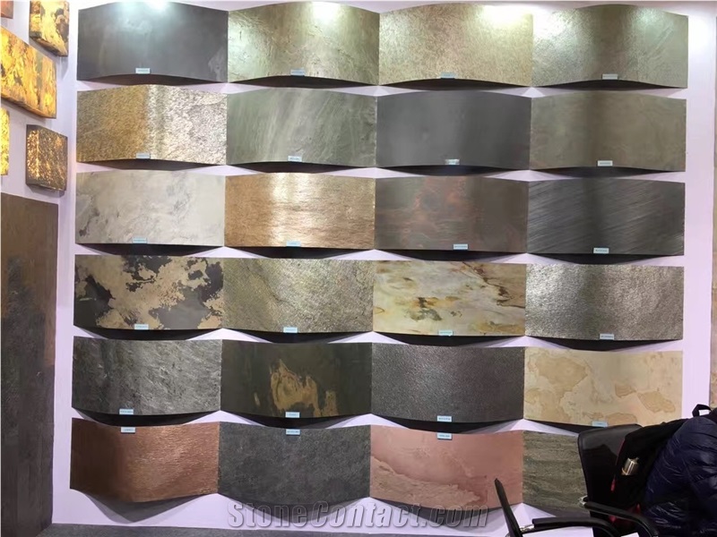 Ultra Thin Stone Matrix Granite Laminated Panel Tiles for Wall Panel
