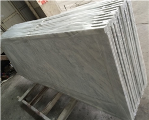 Bianco Carrara Marble Countertop ,Natural Polished White Kitchen Countertops,Bartop,Worktops, Manufacturer Price