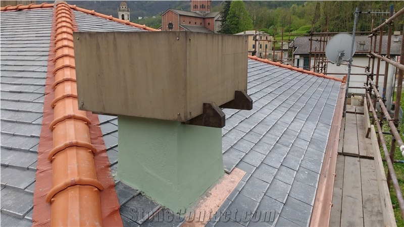 Ardesia Di Lavagna Roof Tiles