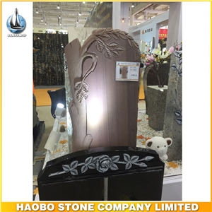 Haobo Stone Granite Tree Design Monuments Tombstone
