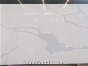 Calacatta White Artificial / Engineered Quartz Stone Tile & Slab