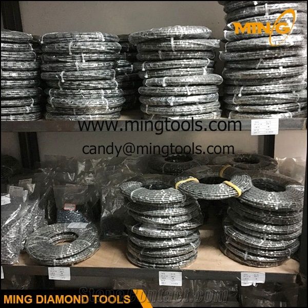 8.3mm 8.8mm 11.0mm Mono Wire Saw for Granite Profiling and Squaring