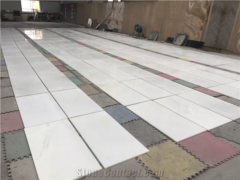 Crystal White Marble,Han White Jade,Zhechuan White Jade,Sichuan White Jade,Sichuan White Marble Cut to Size