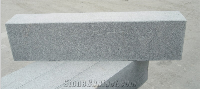 Flamed Grey Granite Kerbstone,Grey Granite Curbstone,Dark Granite Road Stone for Building