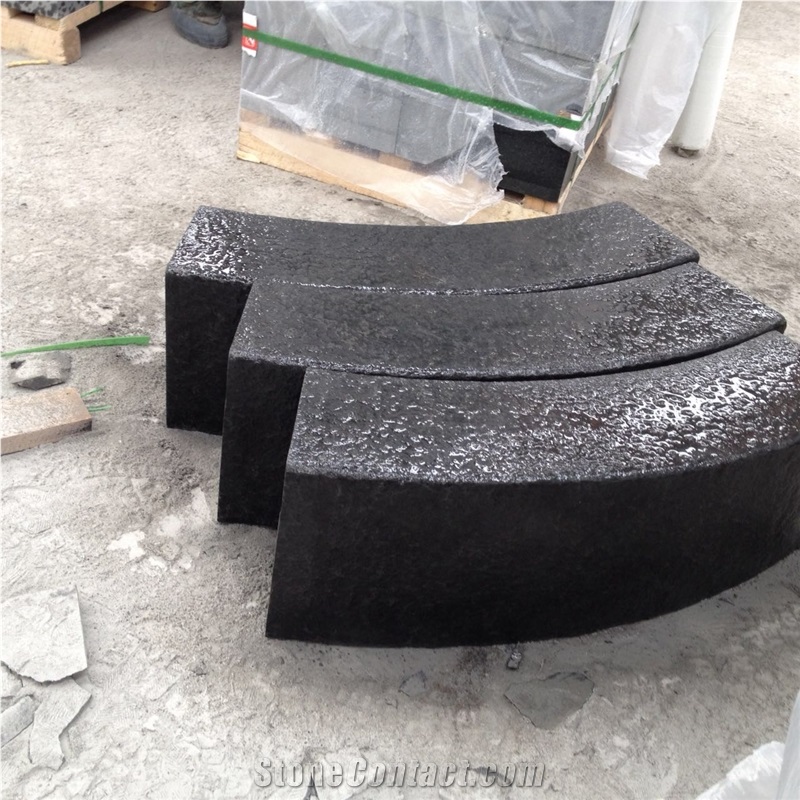 New G684 Black Granite Stone,Black Stone Paving,Flamed Black Stone Tile,China Dark Grey Granite Stone Paving,Granite Floor,G684 Paving Stone,Polished Granite Stone