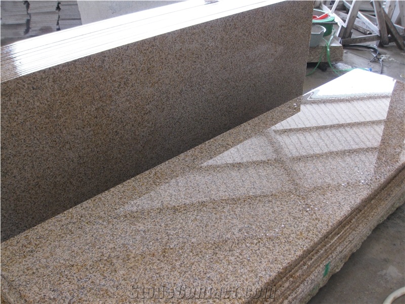 Yellow Granite Factory Cheap Price Polished G350 Granite Cut-To-Size for Flooring and Walling