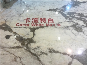 Costa White Marble Tiles, White Marble Tiles, Flooring Tiles