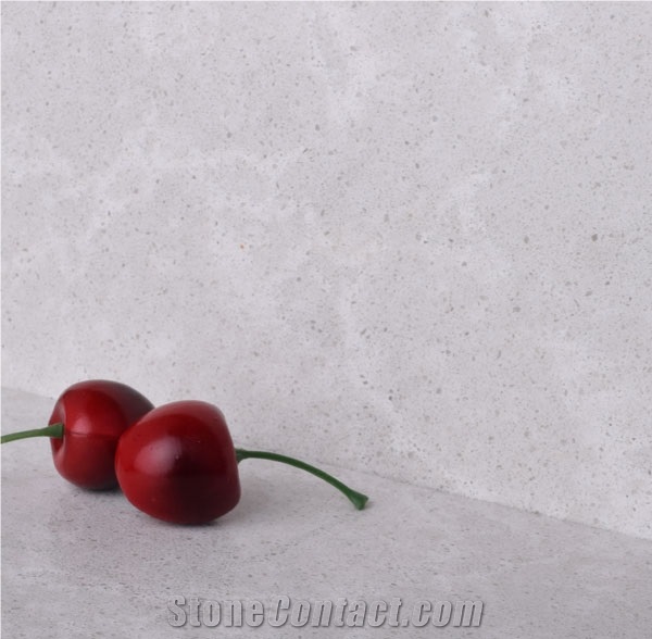 White Veins Artificial Quartz Stone for Multifamily/Hospitality Projects Table Bench Top and Countertop with Safety Guaranty,Anti Corruption,Anti Fading,Scratch Resistance