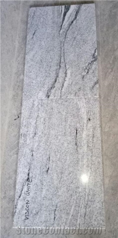 Viscon White Granite Tile,Viscount White Granite Tile, Viskont White Granite Polished Tile, Viscon White Granite Tile
