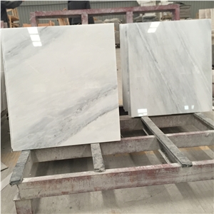 Exported to Usa Eastern White Marble 60x60cm Tiles for Floor