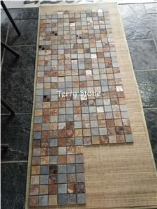 Slate Mosaic from China, Wall/Floor Mosaic Pattern
