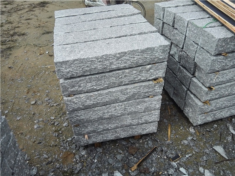 G3 G4 G5, Granite Kerbs, G375 Grey Granite Kerbstones