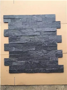 Black Quartzite,Nero Quartzite,Chinese Black Stone,Black Culture Stone,Wall Panel,Wall Decor,Ledge Stone Stone Wall Cladding